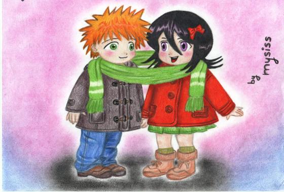 Ichigo a Rukia 